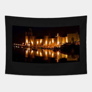 'CASTLE LIGHTS BY NIGHT' Tapestry