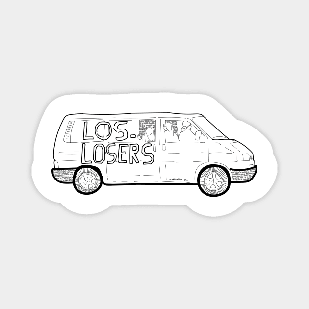 SKAM Los Losers Magnet by nanaminhae