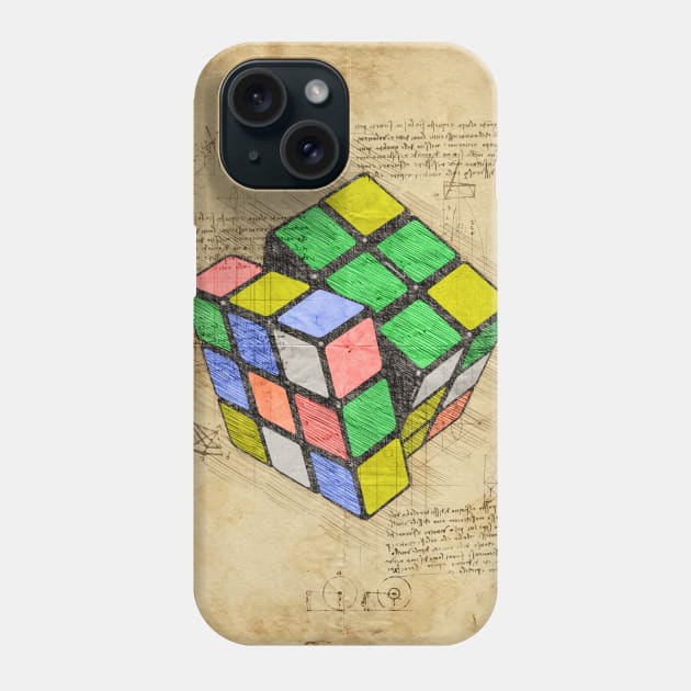 Rubik cube Phone Case by Durro
