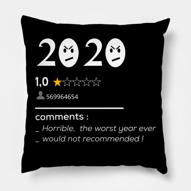 Funny 2020 sleepy Pillow by afmr.2007@gmail.com