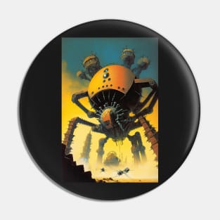 Walking Robot Spider City Pin