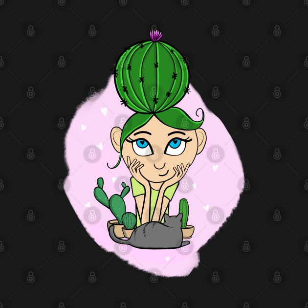 Cactus Girl by Kraina