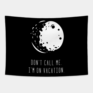 Moon Vacay Tapestry