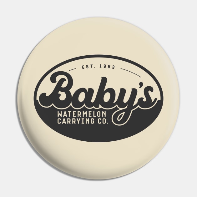 Baby's Watermelon Carrying Company Pin by mikevotava