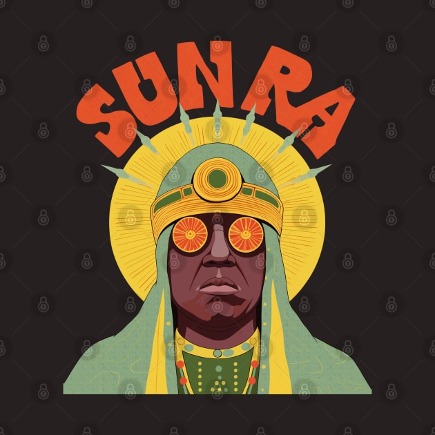 Sun Ra  -- Original Psychedelic Design by DankFutura