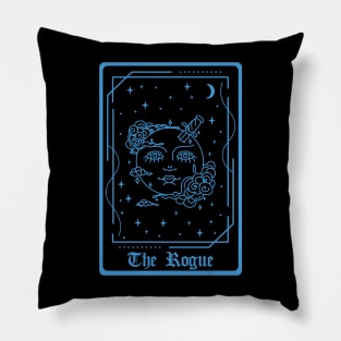 D&D Rogue Class Tarot Card Pillow