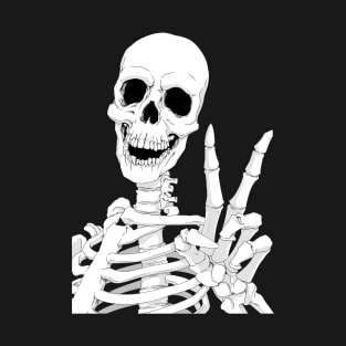 Skeletal Peace T-Shirt