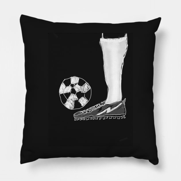 Soccer Time! Pillow by DancingCreek