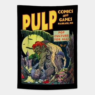 Pulp Swamp Monster Tapestry