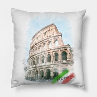 Roman amphitheatre Pillow