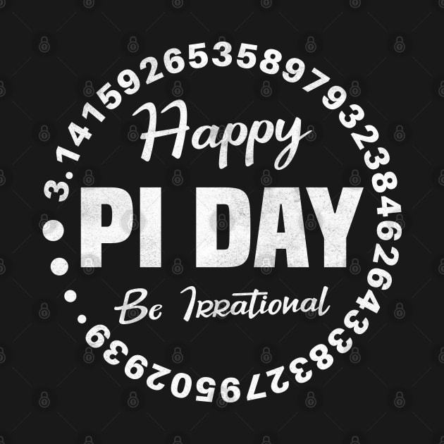 Happy Pi Day Be Irrational by Crayoon