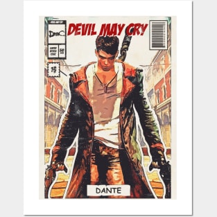  Da Bang Dmc Devil May Cry 5 Kat Vergil Sword Guns Spray 20X30  Inch Poster Print: Posters & Prints