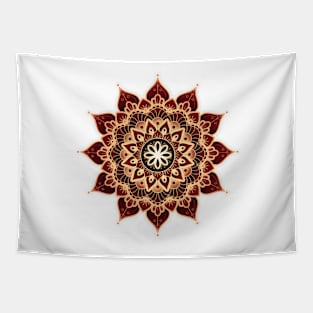 Root Chakra Mandala (series) Tapestry