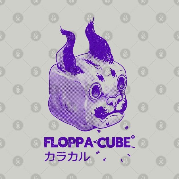 Floppa Cube - Floppa Cube Flop Flop Happy Floppa Friday |  Racist War Crime Fun | Original Art by anycolordesigns