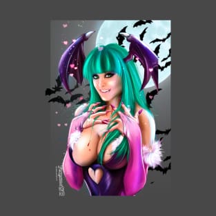 MORRIGAM AENSLAND DARK STALKERS T-Shirt