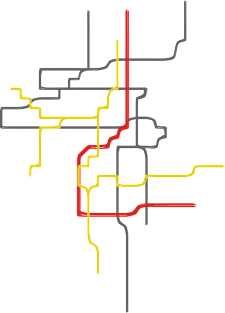 City Grid Magnet