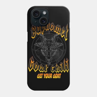 Baphomet Goat Chili Get Your Goat Phone Case