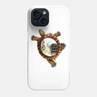 Turtle and Seahorse Phone Case