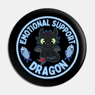 Emotional Support Dragon Pin