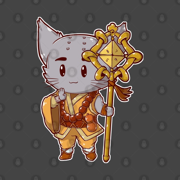 Monk Cat 2.0 by MimicGaming