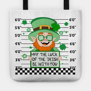 May The Luck of The Irish Be With You Shamrock Gifts Clover Tote