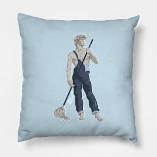 David on Duty Pillow