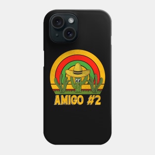 Amigo #2 funny mexcian taco day Phone Case