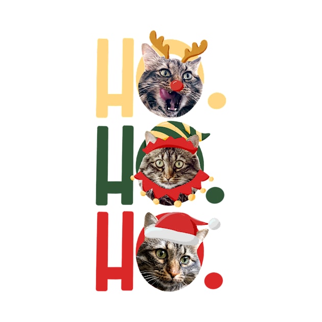 Ho Ho Ho - Cat Holiday by anitaboeira