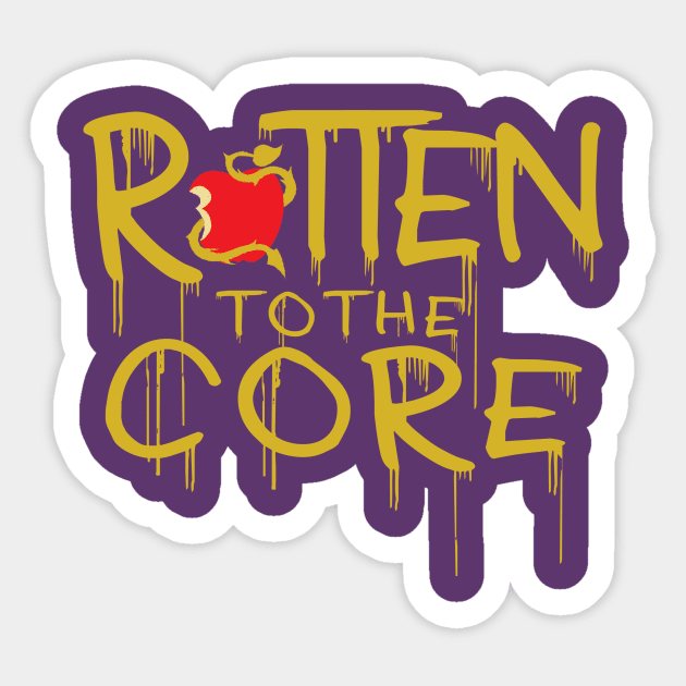 Rotten To The Core Descendants Movie Logo Unisex Sweatshirt - Teeruto