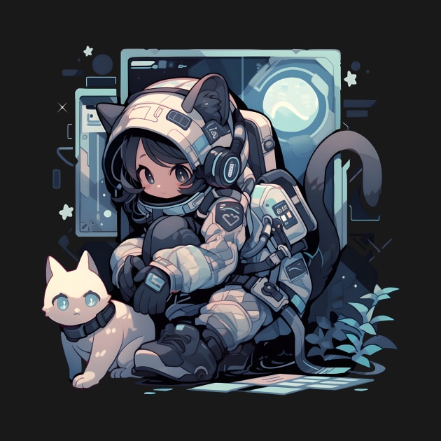 Space Cat by The Digital Den