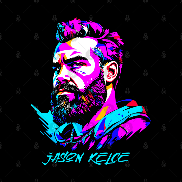 Jason Kelce Philadelphia by Centzie