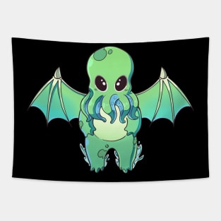 Cute Cthulhu Tapestry