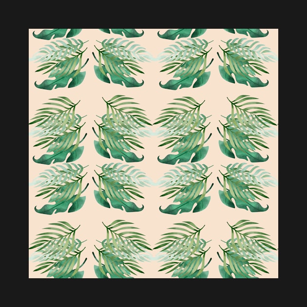 Pastel Plant Patterns by casualism