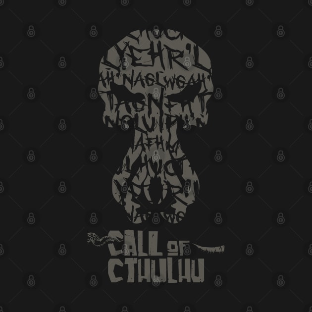 Call of Cthulhu Chant, Mantra, Spell by SALENTOmadness