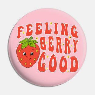 Cute Strawberry Festival Happy Strawberry Day For Fruits Lover Pin