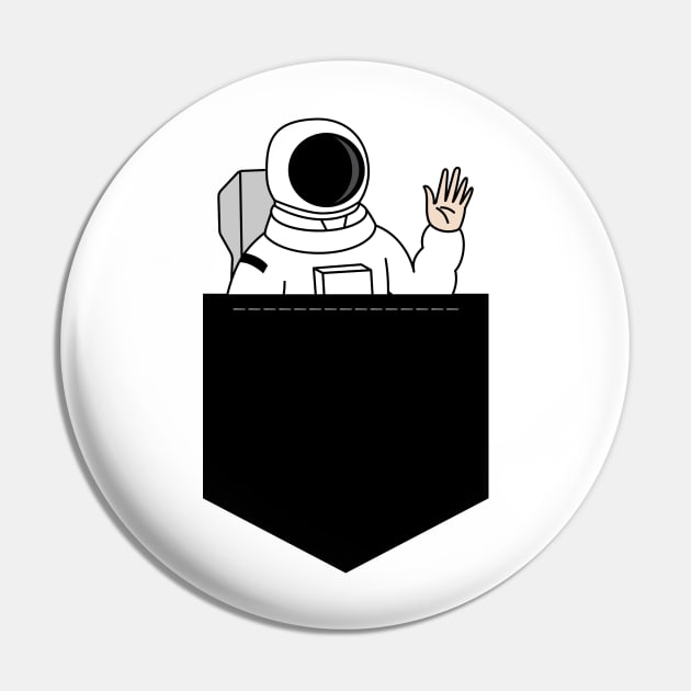 SPACEMAN Pin by CANVAZSHOP