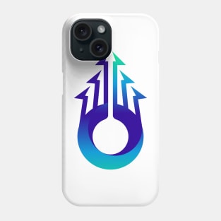 Blue Arrow Phone Case