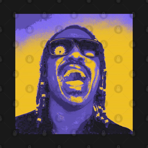 Shunshine Stevie Wonder Neon Purple by OliverIsis33