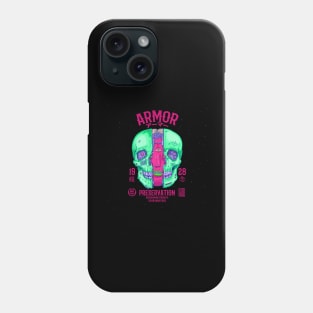 Galaxian Armor Skull Phone Case