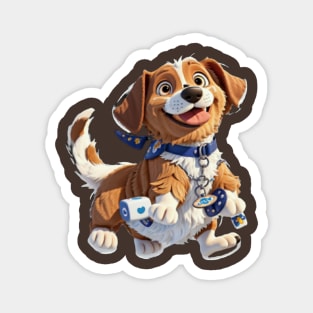 cute puppy dogs Magnet