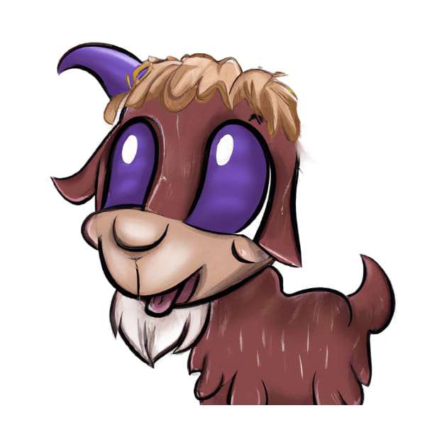 Cute Goat Drawing by Play Zoo