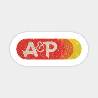 A&P Supermarket 1976 Vintage Magnet