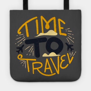 Time To Travel Tote