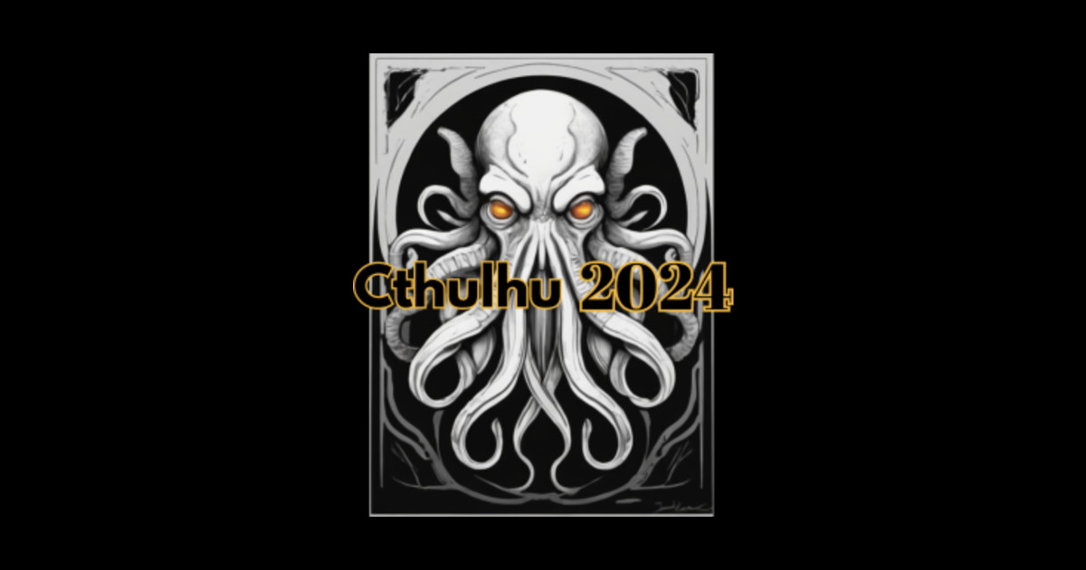 Cthulhu 2024 Cthulhu 2024 Sticker TeePublic