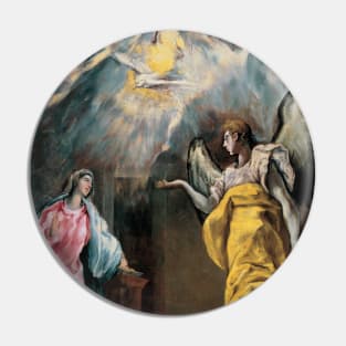 The Annunciation by El Greco Pin