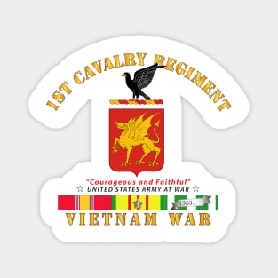 1st Cavalry Regiment - COA -Vietnam VN SVC Magnet