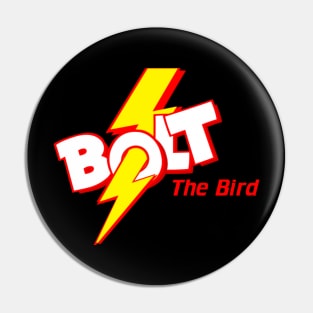 BOLT THE BIRD Pin