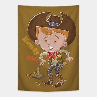 Howdy Partner Tapestry