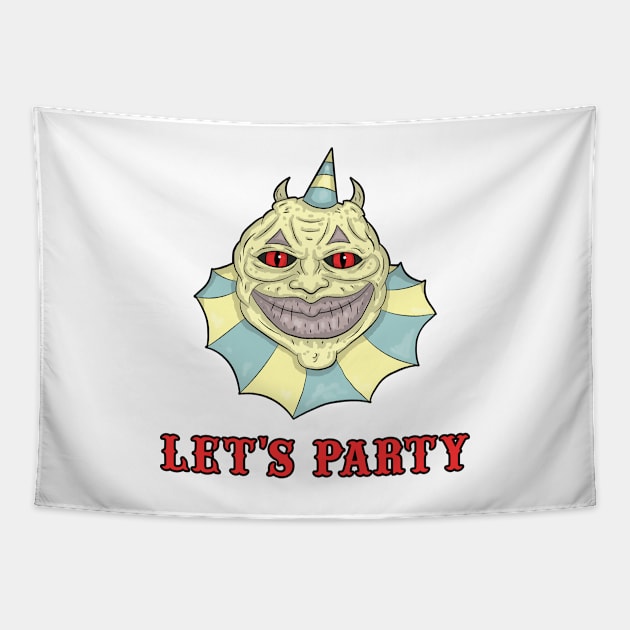 Let's Party Tapestry by Jarecrow 