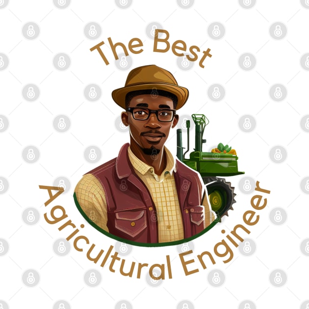 Agriculture Engineer Black Man by Schizarty